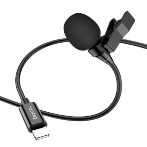 میکروفون یقه ای با سیم هوکو مدل L14 رابط Lightning